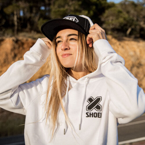 Felpa Logo X Shoei Bianca - immagine 5