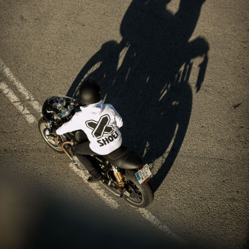 Felpa Logo X Shoei Bianca - immagine 7