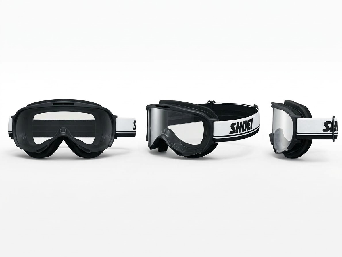 SHOEI J-O2 WABI GOGGLES BLACK - immagine 4