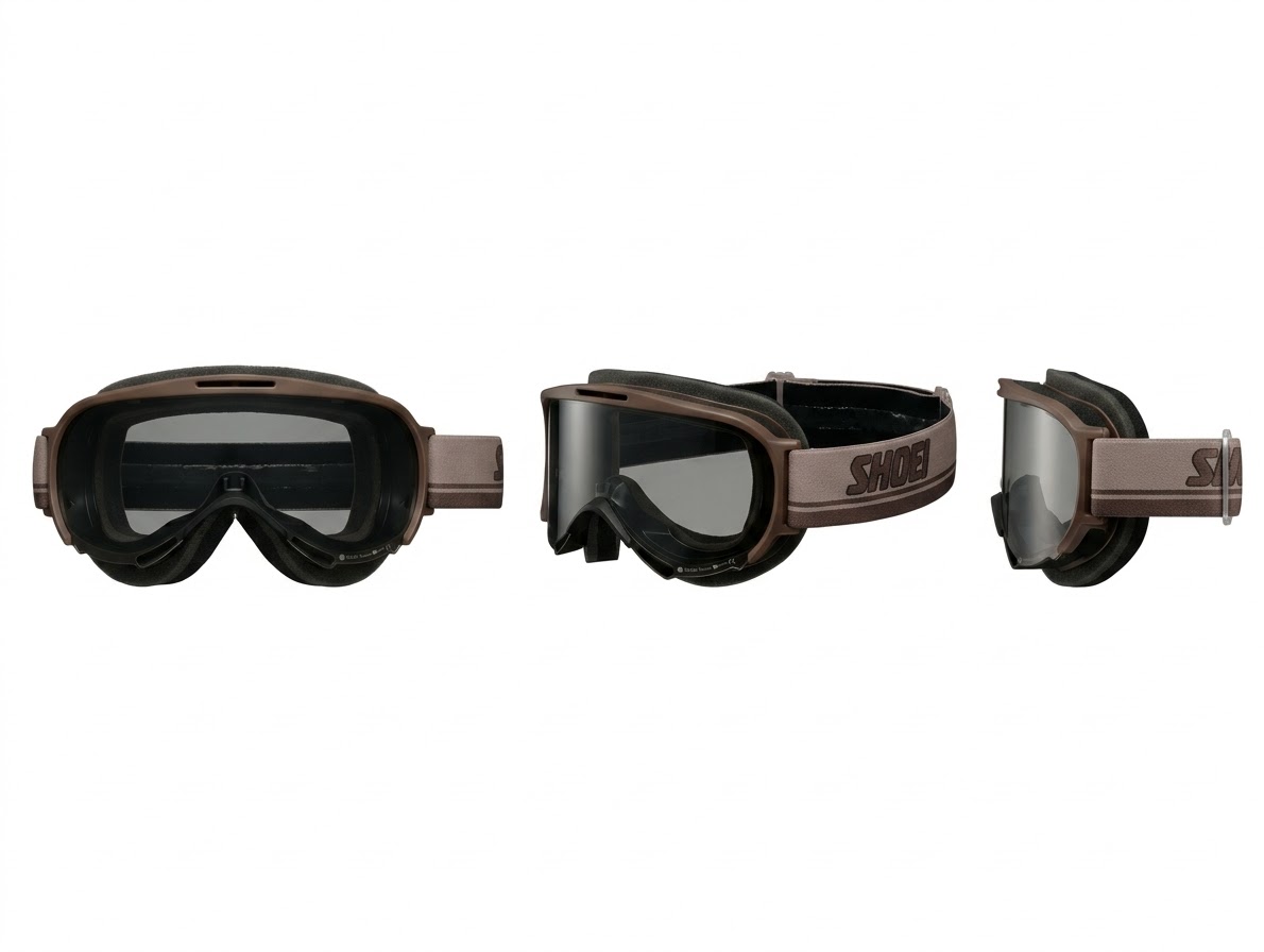 SHOEI J-O2 WABI GOGGLES BROWN - immagine 4