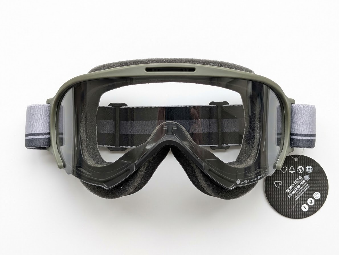 SHOEI J-O2 WABI GOGGLES GREEN